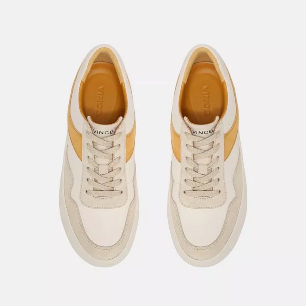 NIB! Vince Low-Top Leather Sneakers